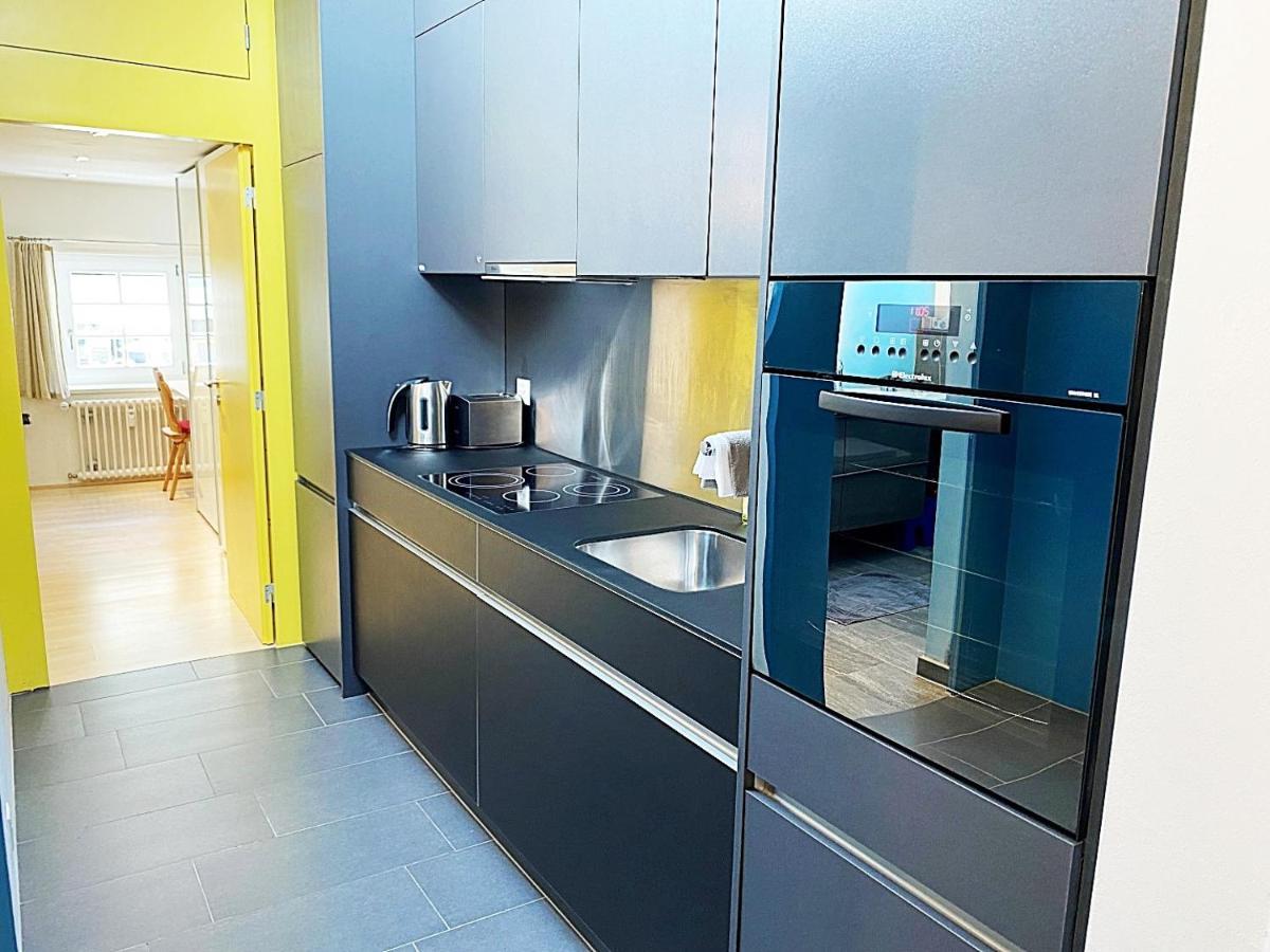 Alpenstil - 60M2 Dachstockwohnung Mit Garage - Bm186 Pontresina Eksteriør billede